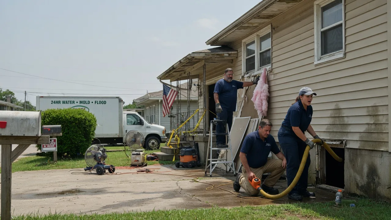 Water Damage Repair in Sage, AR near me
